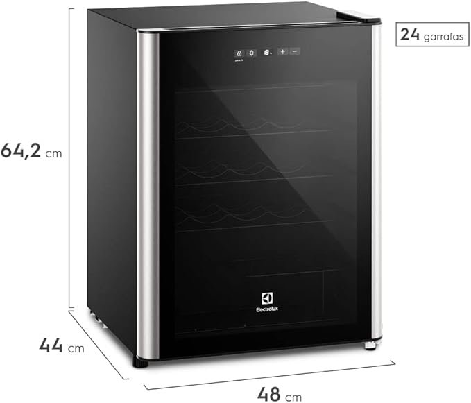 Adega Electrolux 24 Garrafas é Boa