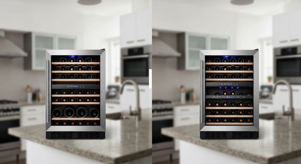 Adega com compressor ou termoelétrica