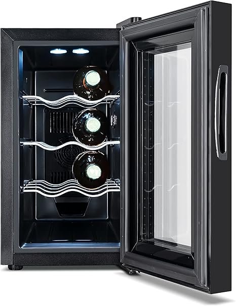 melhores adegas climatizadas de 8 garrafas