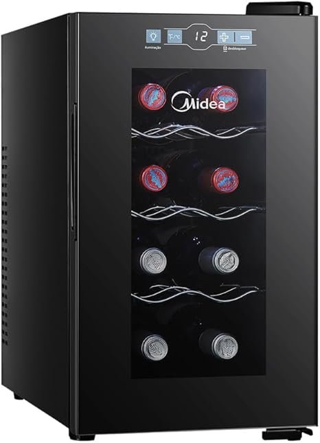 melhores adegas climatizadas de 8 garrafas