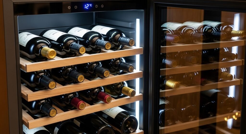 melhor adega climatizada de 12 garrafas para espaço pequeno