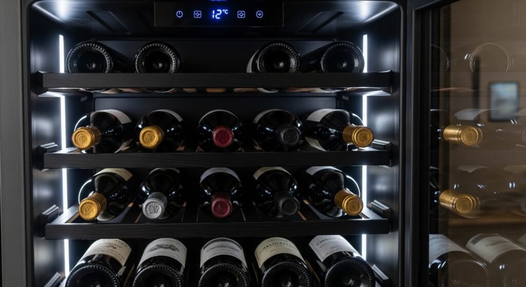 melhor adega climatizada de 12 garrafas para casa pequena
