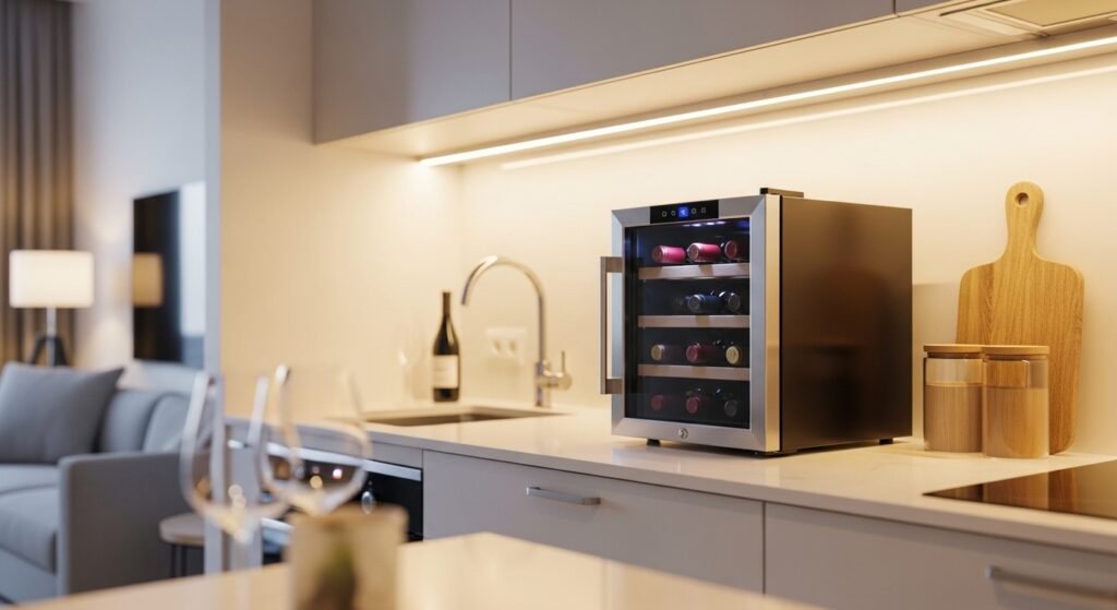 melhor adega climatizada de 12 garrafas para apartamento